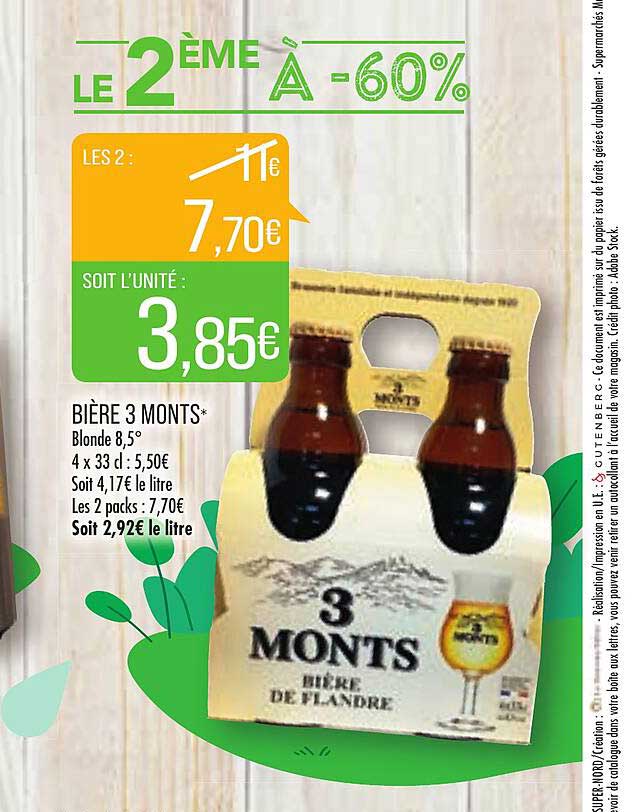 bière 3 monts
