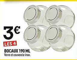 Bocaux 190 Ml