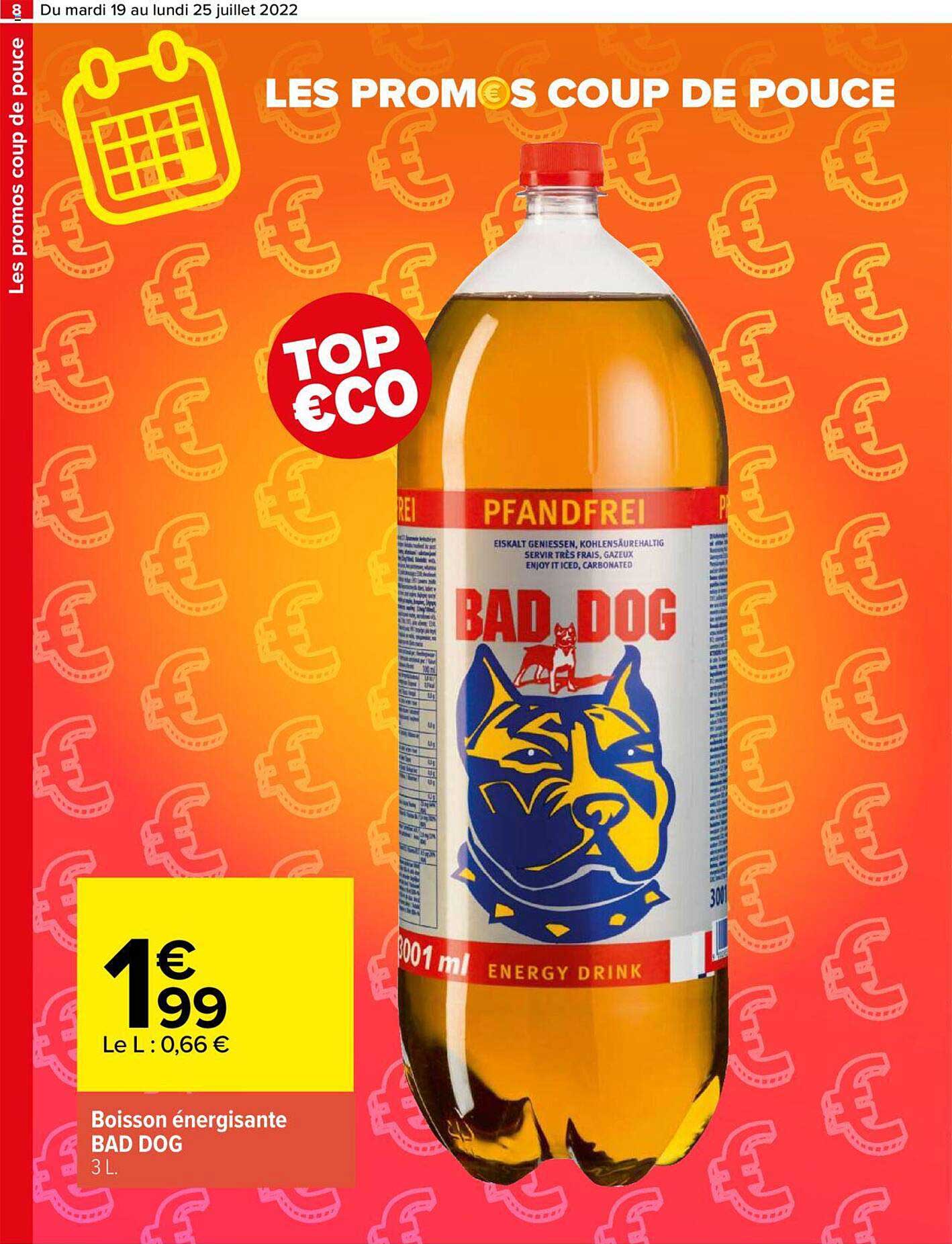 boisson énergisante bad dog