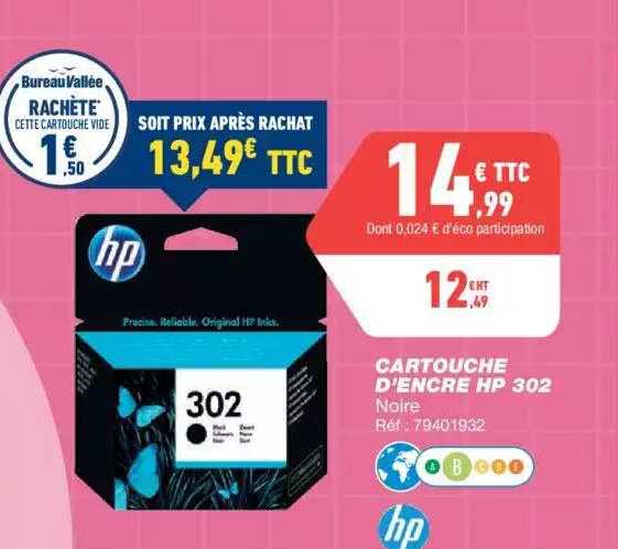 cartouche d'encre hp 302