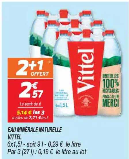 Eau Minérale Naturelle Vittel