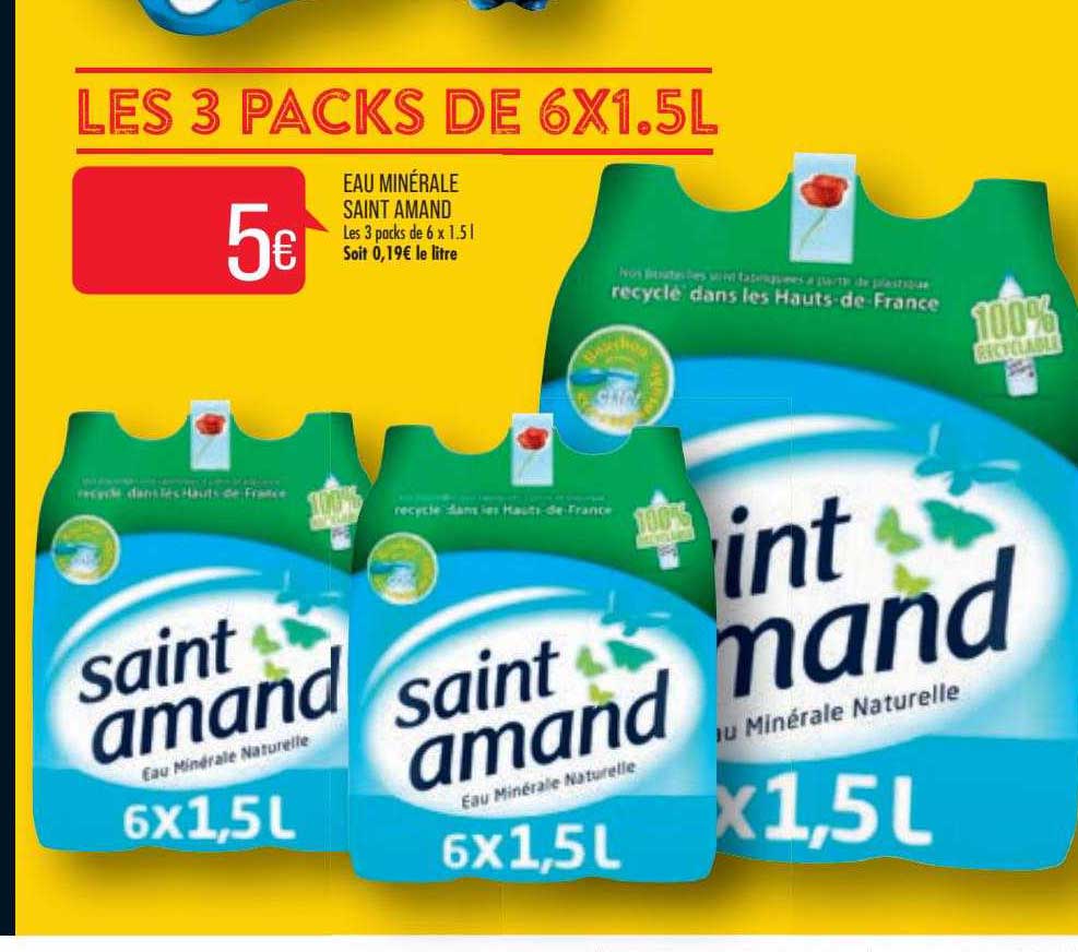 Eau Minérale Saint Amand