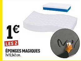 éponges magiques