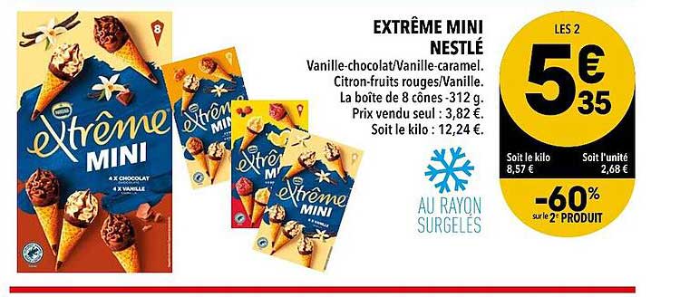Extrême Mini Nestlé