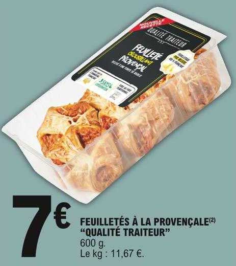 Feuilletés à La Provençale "qualité Traiteur"