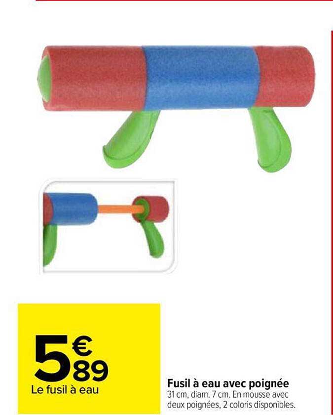 Fusil à Eau Avec Poignée