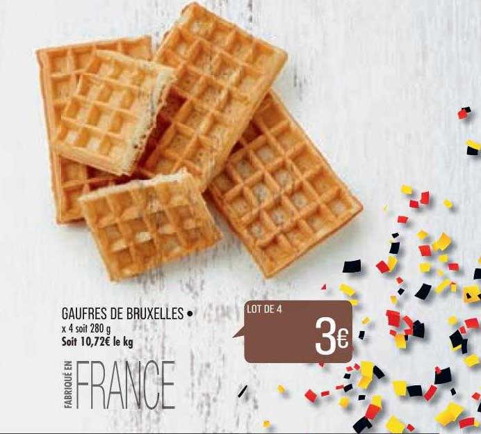 gaufres de bruxelles
