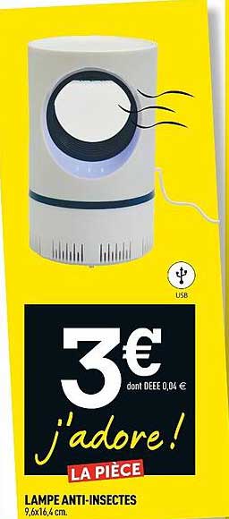 lampe anti-insectes