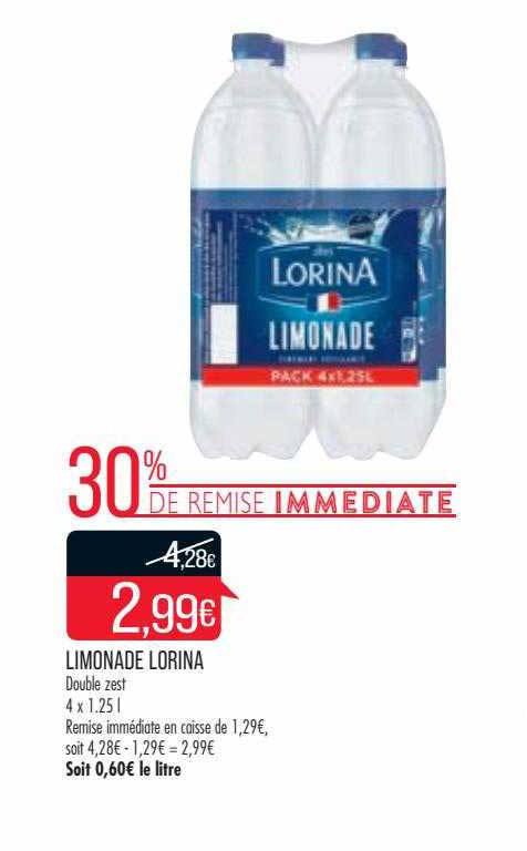 limonade lorina double zest