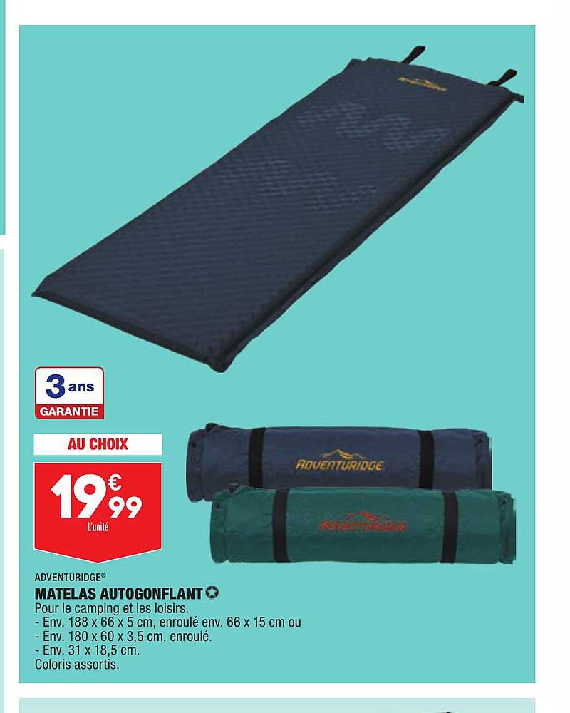 Matelas Autogonflant Adventuridge