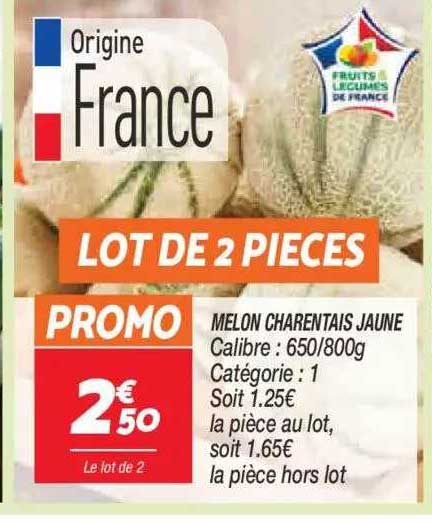 Melon Charentais Jaune