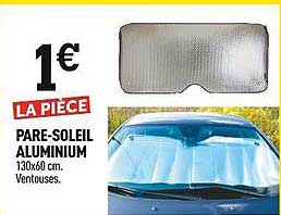 pare-soleil aluminium