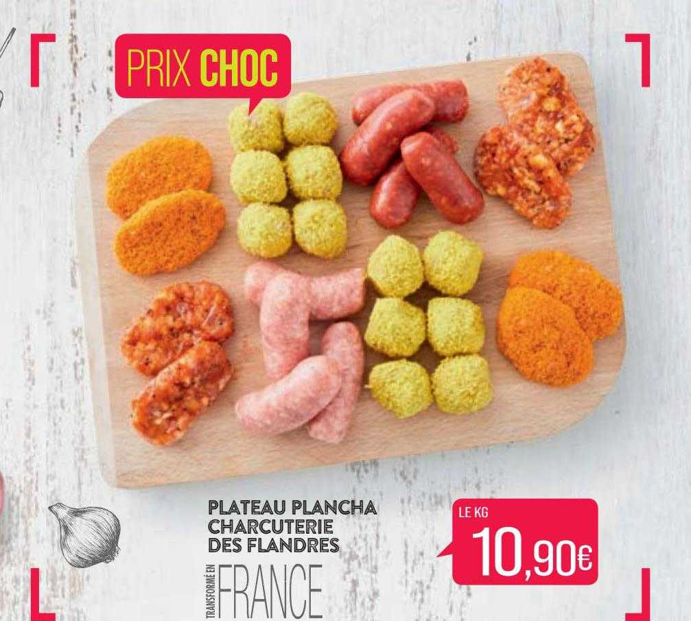 Plateau Plancha Charcuterie Des Flandres