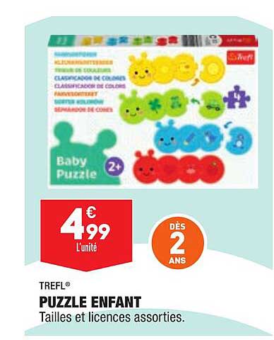 Puzzle Enfant Trefl