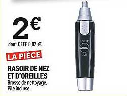 rasoir de nez et d'oreilles