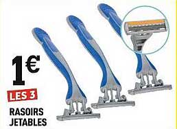 Rasoirs Jetables