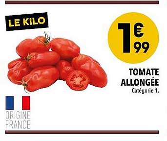 Tomate Allongée