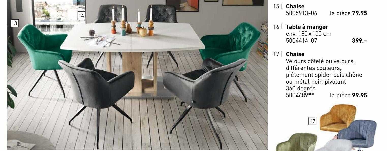 chaise, table à manger