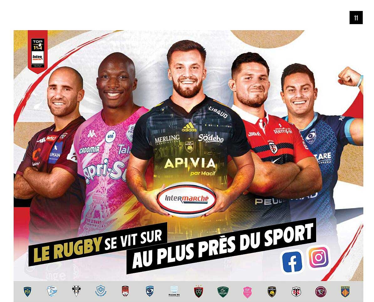 le rugby se vit sur intermarché