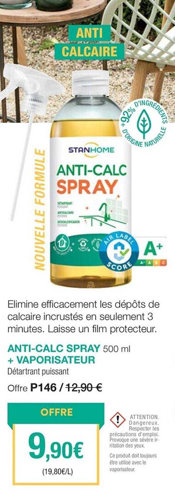 anti-calc spray + vaporisateur