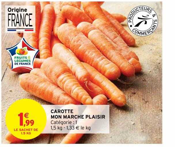 carotte mon marche plaisir