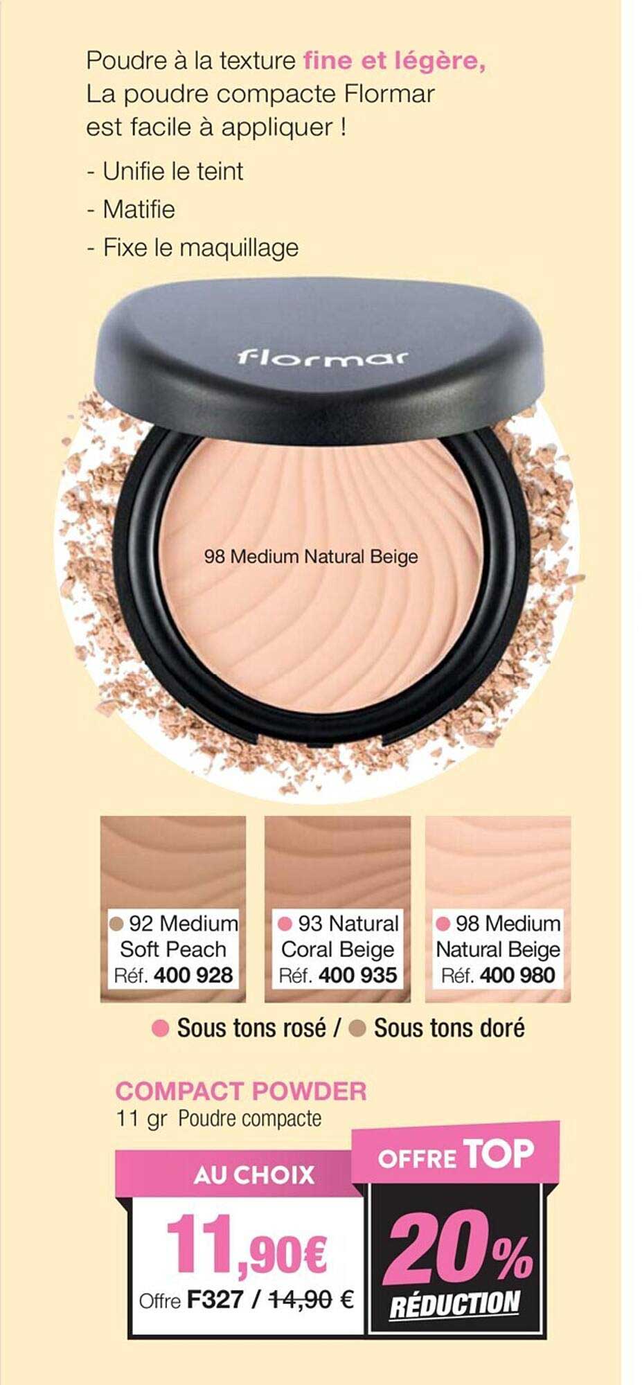 compact powder flormar