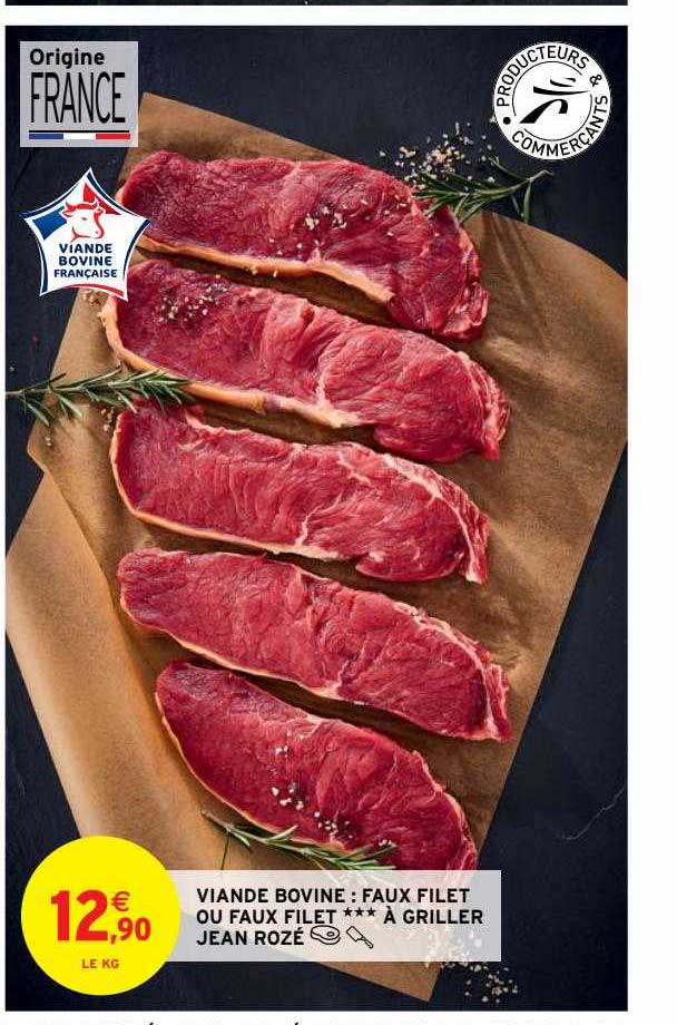 faux filet ou faux filet à griller jean rozé