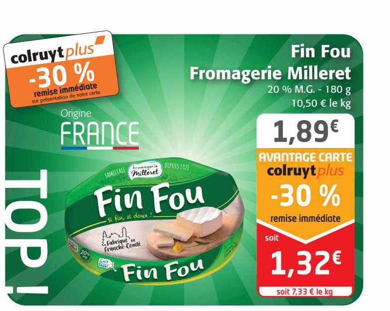fin fou fromagerie milleret
