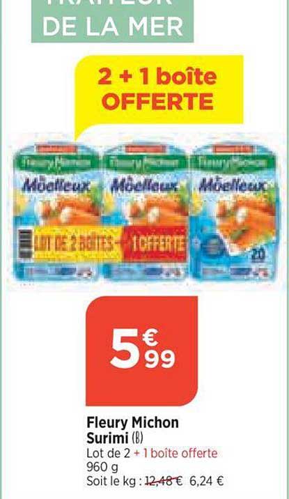 fleury michon surimi