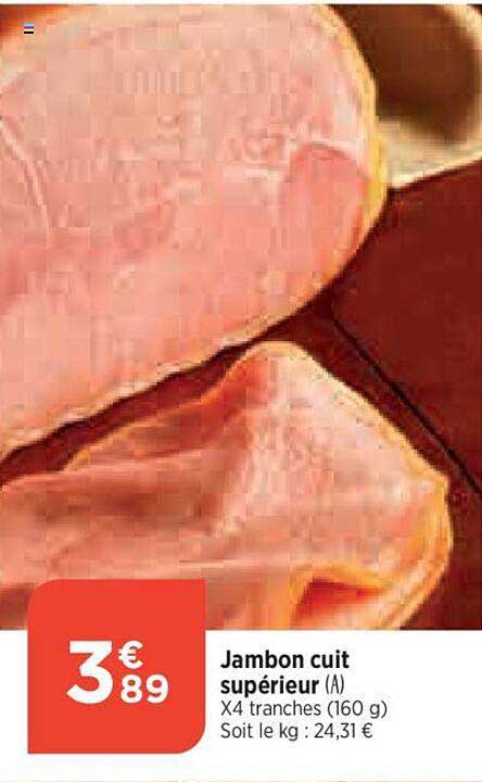 Jambon Cuit Supérieur