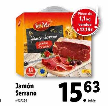 jamón serrano sol&mar