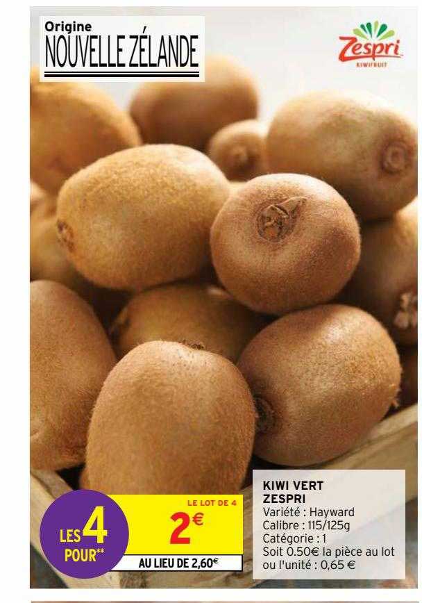 Kiwi Vert Zespri