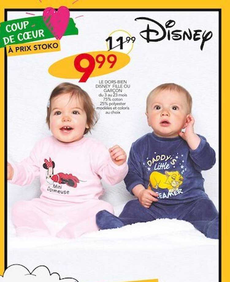 le dors bien disney fille ou garçon