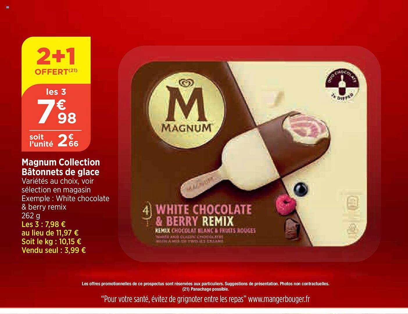 Magnum Collection Bâtonnets De Glace