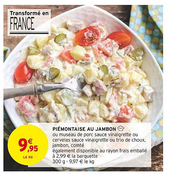 Piémontaise Au Jambon