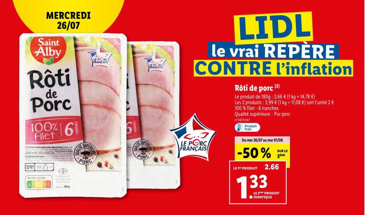 rôti de porc saint alby