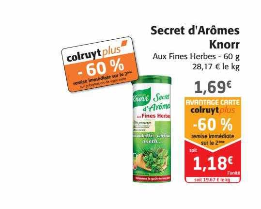 Secret D'arômes Knorr