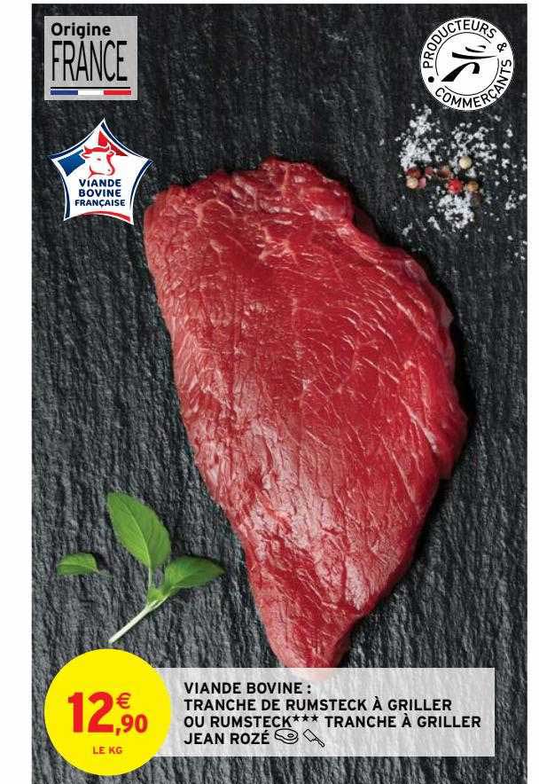 tranche de rumsteck à griller ou rumsteck tranche à griller jean rozé