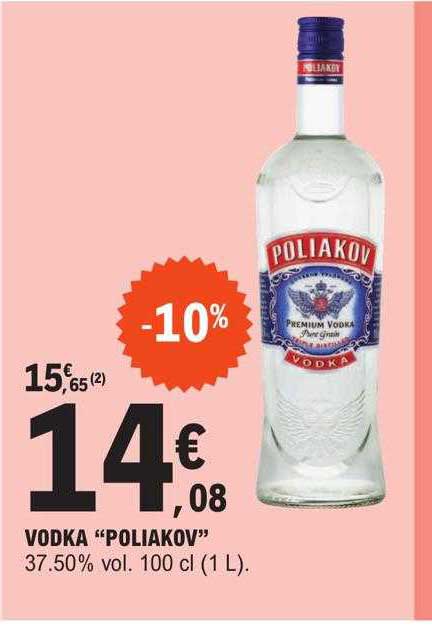 Vodka "poliakov"