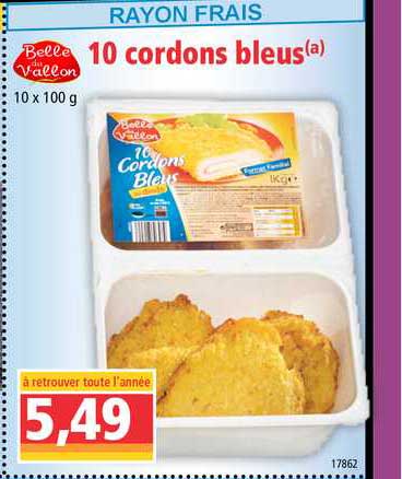 10 cordons bleus belle vallon