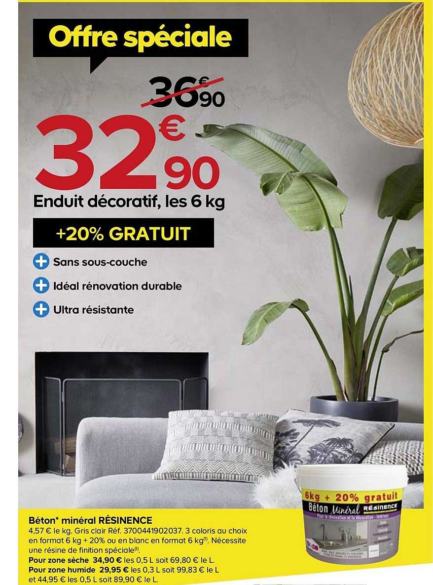 béton minéral résinence