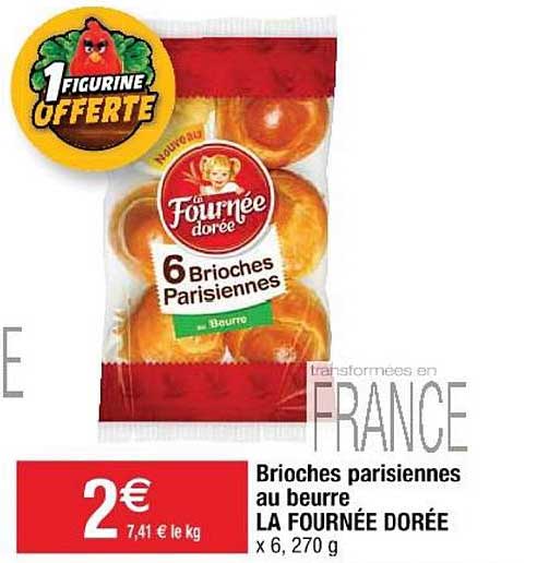 brioches parisiennes au beurre la fournée dorée
