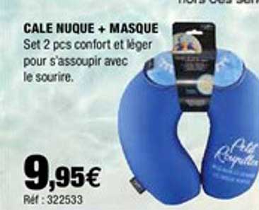 cale nuque + masque