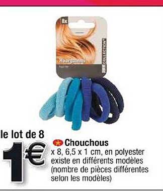 chouchous le lot de 8