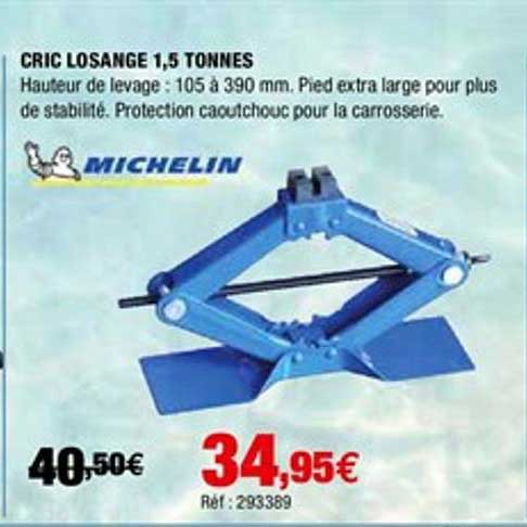 cric losange 1.5 tonnes michelin