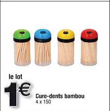 cure dents bambou