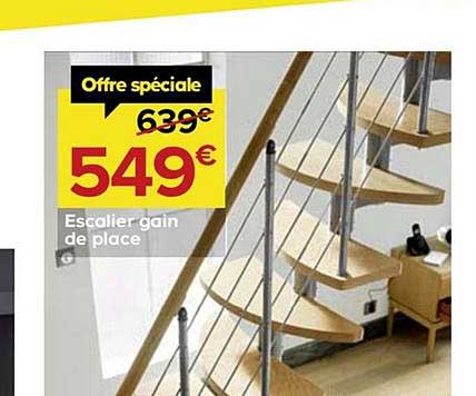 escalier gain de place