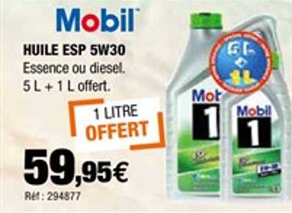 huile esp 5w30 mobil