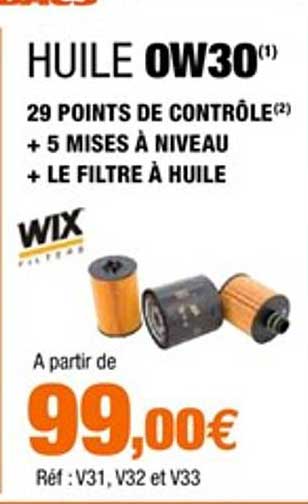 Huile Ow30 Wix