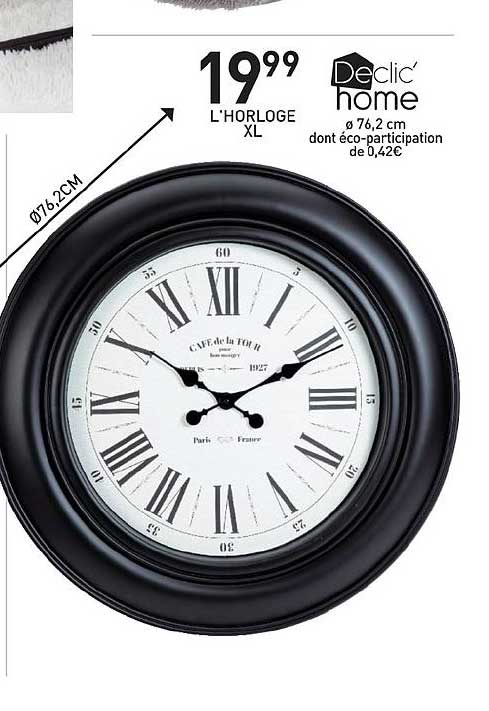 l'horloge xl declic' home